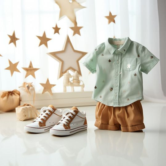 Boys Printed Suit