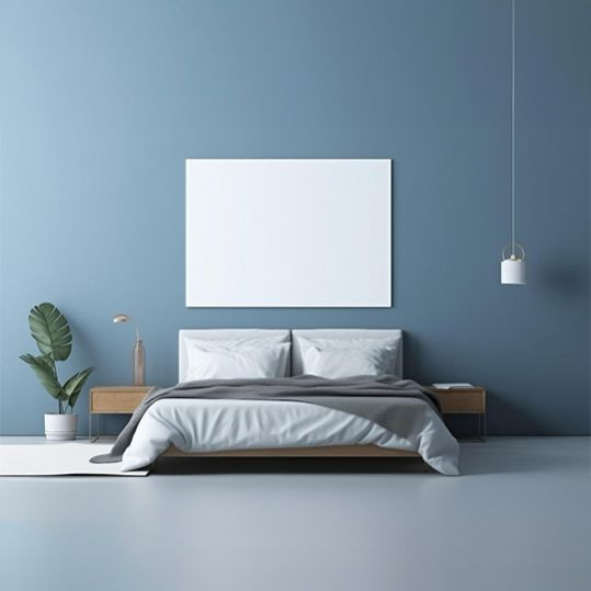 Upholstered Platform Bed