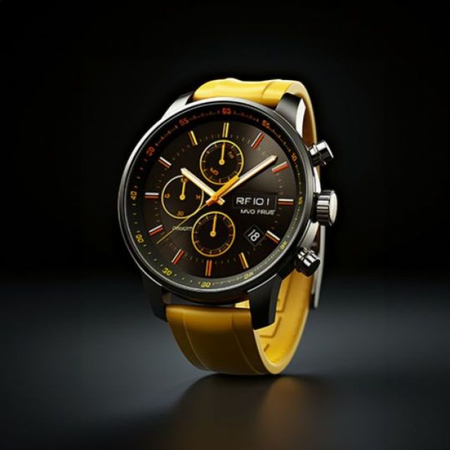 Men Grey Chronograph Watch